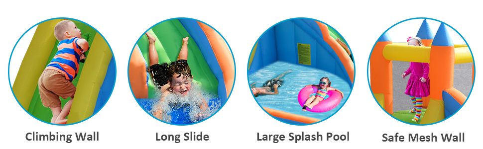 Inflatable Water slide