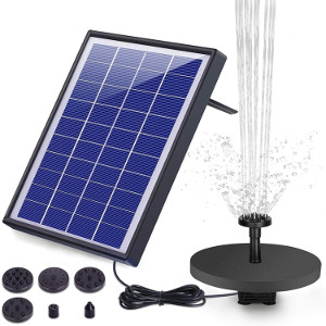 solar water fountain