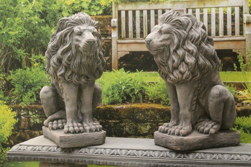 lion statues