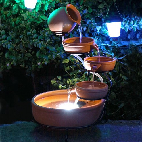 solar water feature